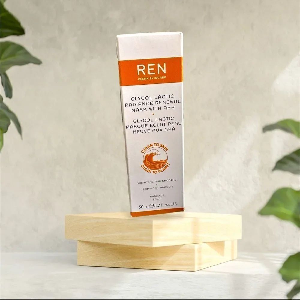REN Glycol Lactic Radiance Renewal Mask with AHA